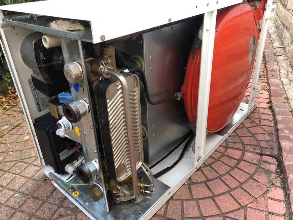 Котле на Газ 24 kw, газово котле Zilmet, 8 литра