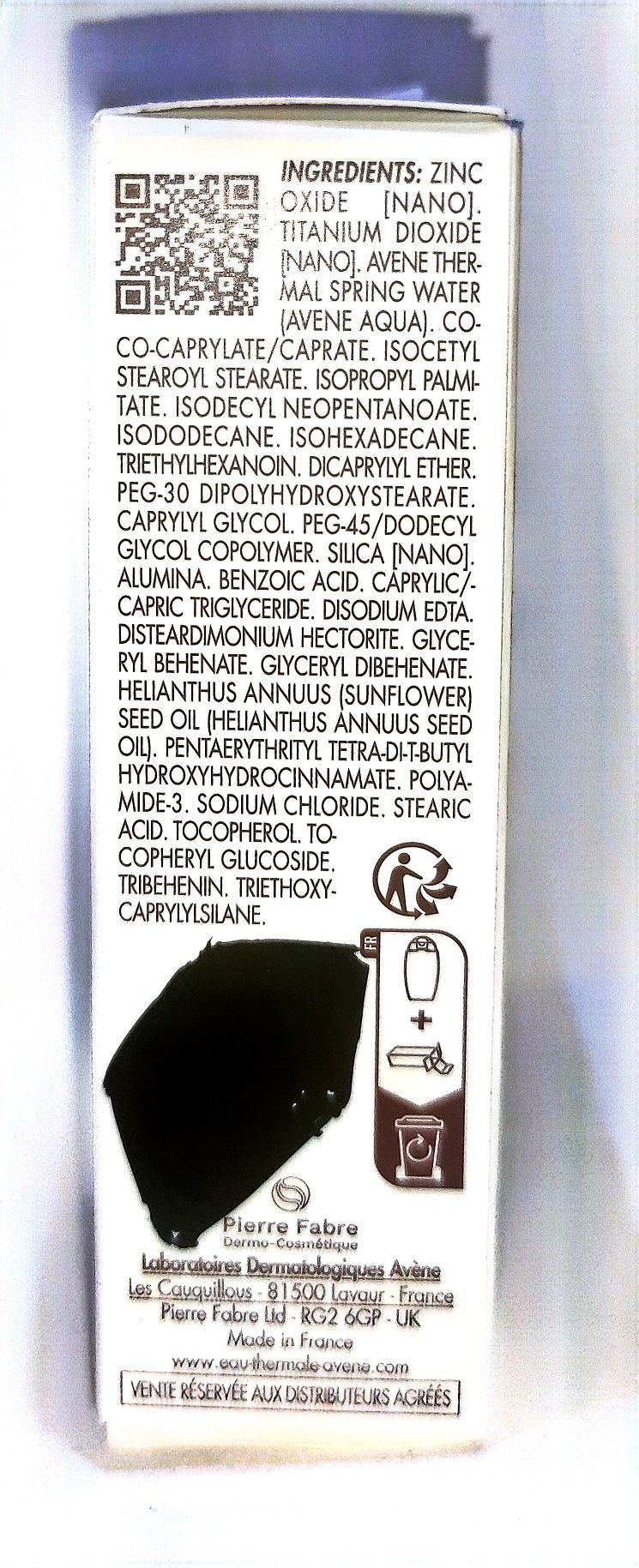 Avène Fluid mineral SPF 50+ pentru piele sensibilă sau intolerantă