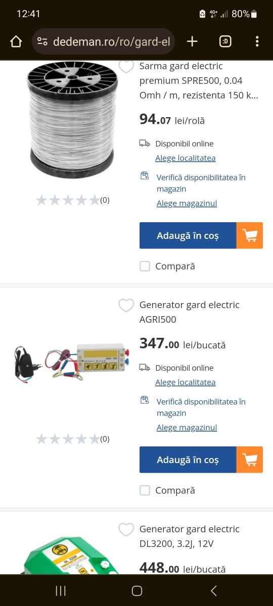 Generator gard electric + fir electric + cleme