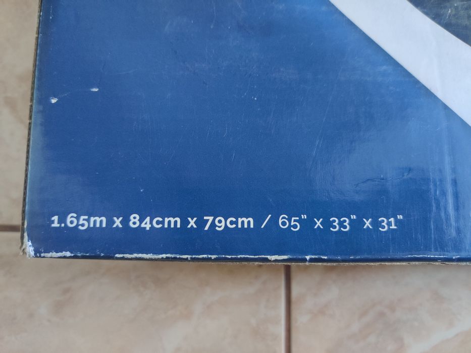 Saltea gonflabila tip sezlong albastru - Bestway