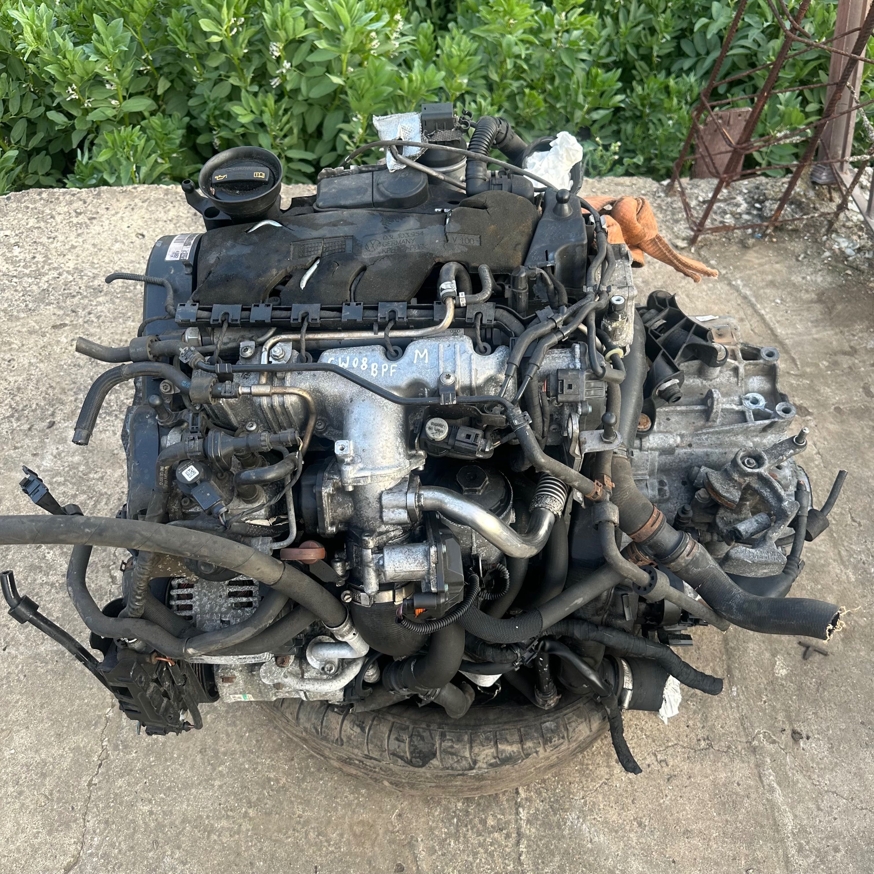 Двигател CBA/CBAB 2.0 TDI 140к.с. Audi/Skoda/Seat/VW ЦЯЛ ИЛИ НА ЧАСТИ