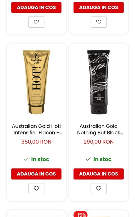 Loțiune de bronzat solar și soare