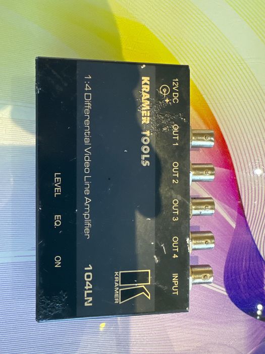 Kramer VM-4HD – HD/SD-SDI Distribution Amplifier (1 In / 4 Out)