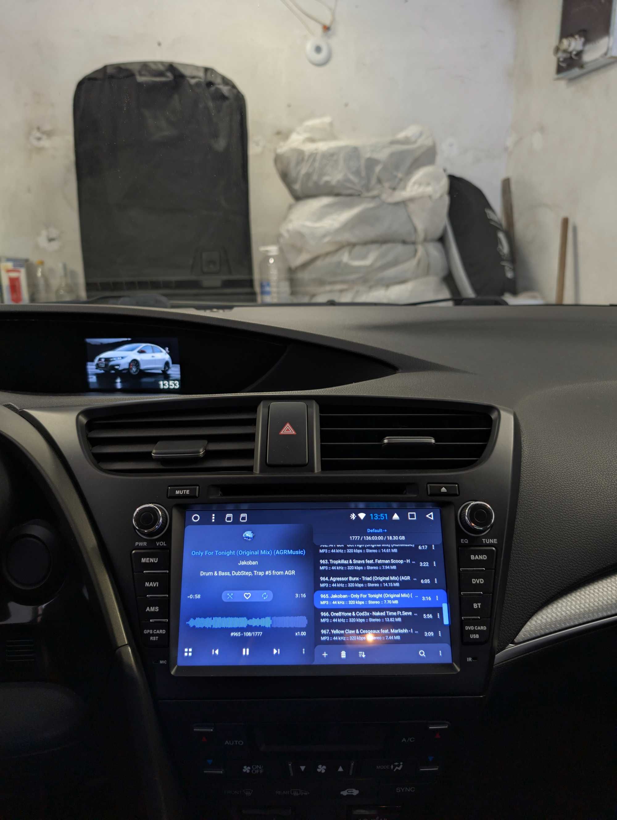 Навигация Хонда Сивик 9, Honda Civic 9th