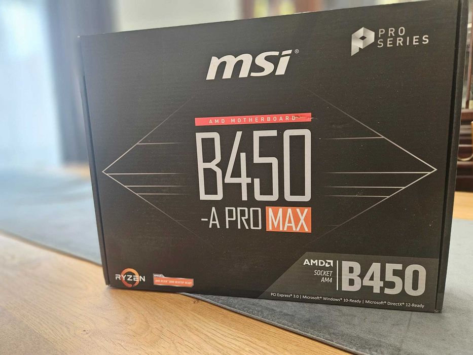 Placa de baza MSI B450-A PRO MAX socket AM4