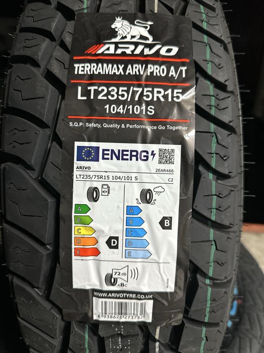 Нови джипови гуми ARIVO ARV PRO A/T 235/75R15 104/101S НОВ DOT 2357515