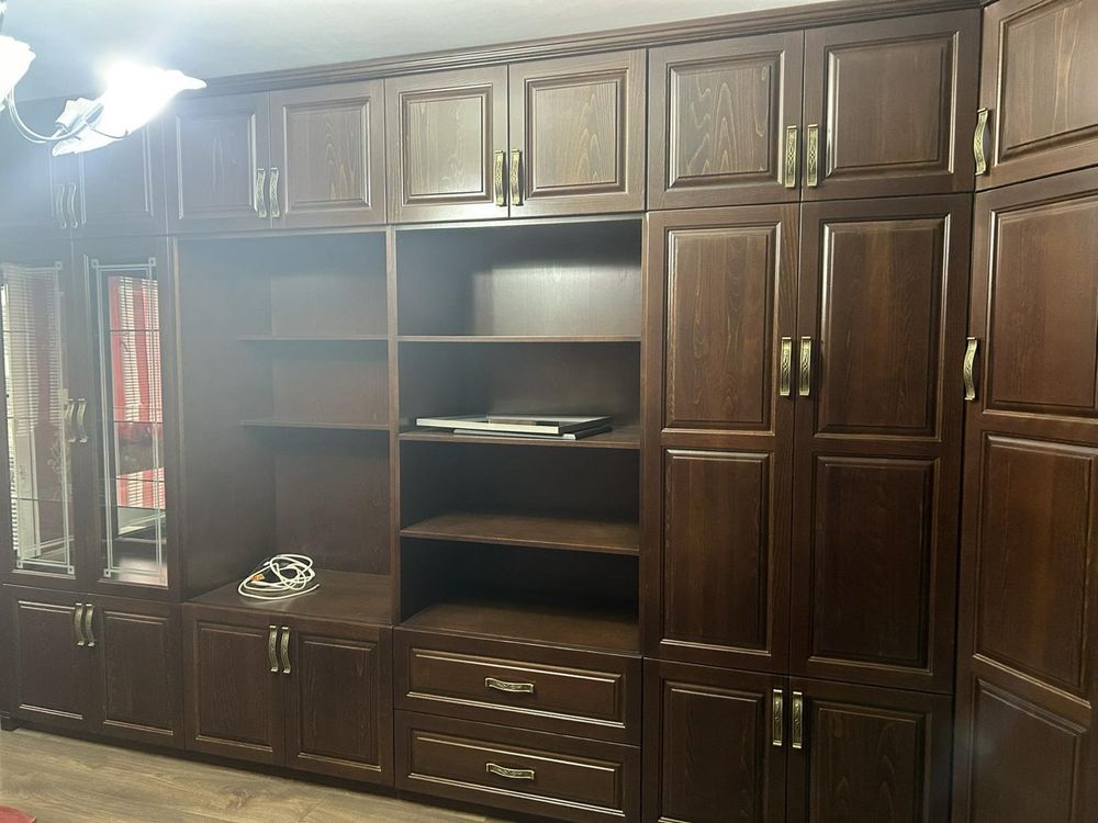 Холна секция MDF и череша фурнир
