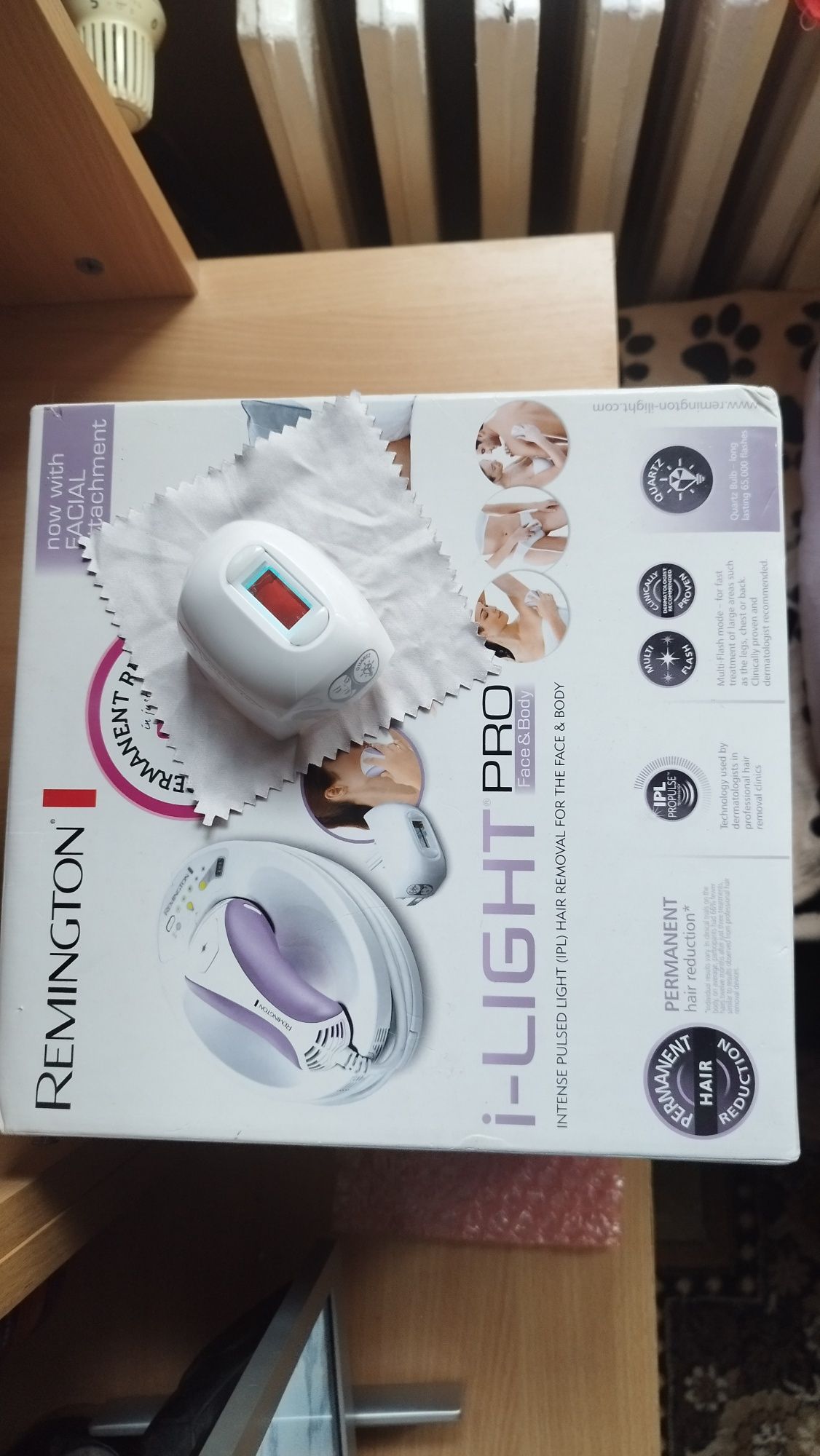 IPL фотоепилатор Remington iLight Pro