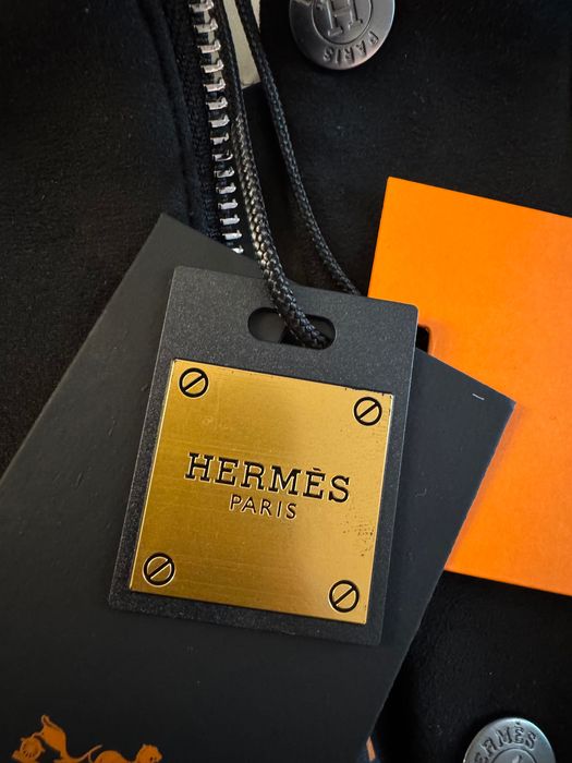 Hermes-Чисто ново оригинално мъжко зимно яке Л размер
