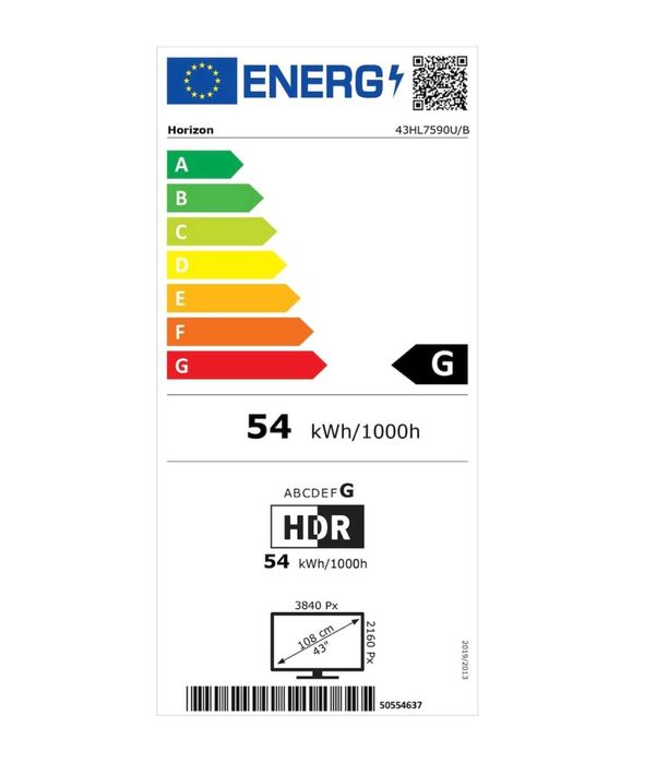 Televizor Horizon 43HL7590U 108 cm Smart Android 4K Ultra HD LED TV