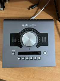 Universal Audio Apollo Twin X Duo USB-C Win Mac UAD interfata