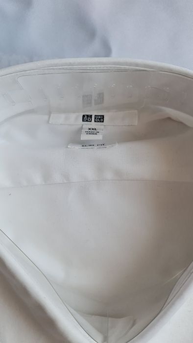 риза мъжка бяла Китай XXL