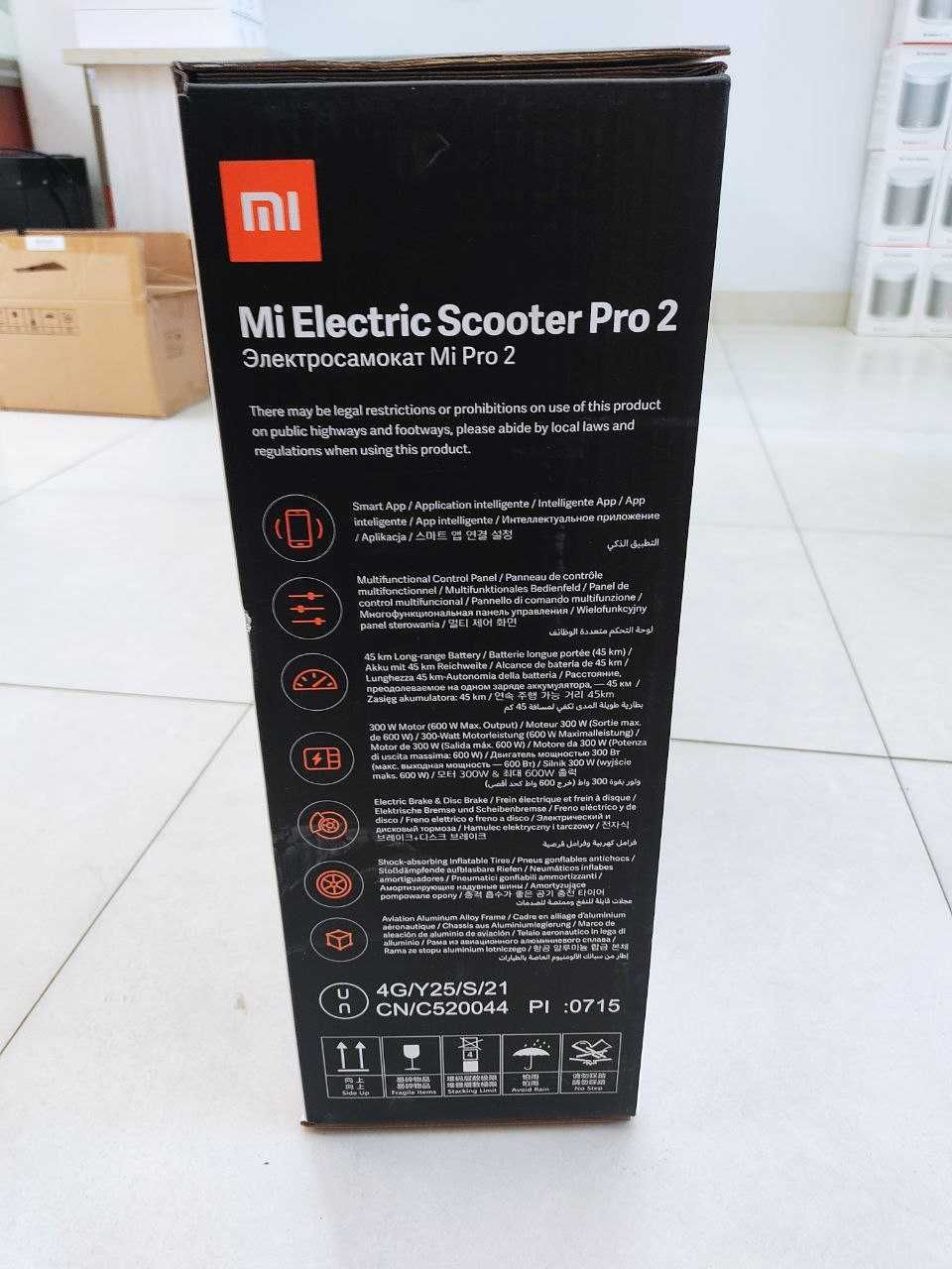 Электросамокат Mi Electric Scooter Pro 2 (GLOBAL) С ГАРАНТИЕЙ