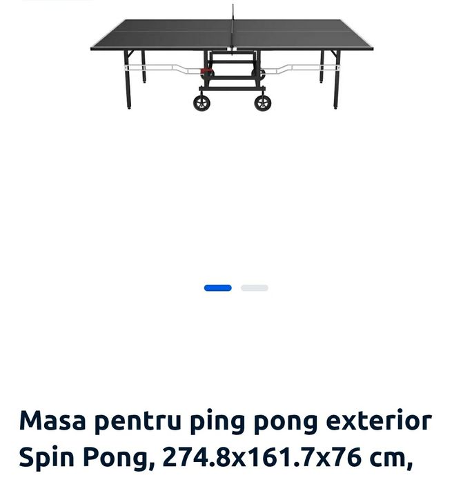 Masa ping pong de exterior