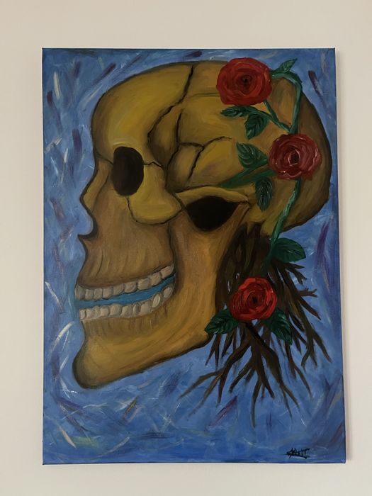 Tablou ,,Natura efemera a omului’’-50x70 cm