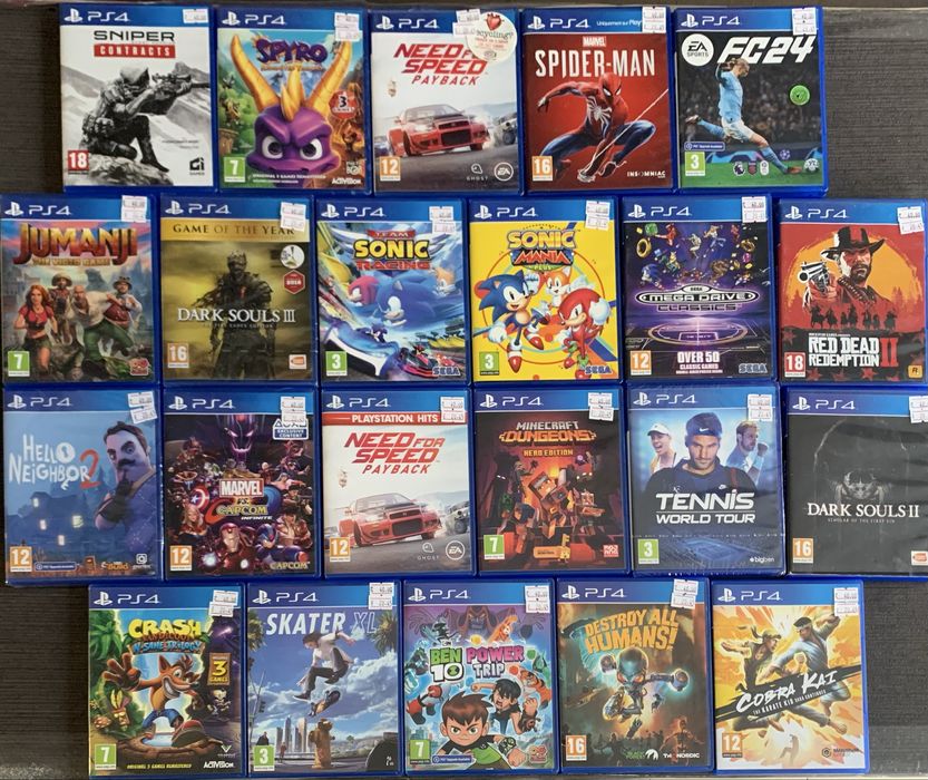 PS4 игри Playstation 4/ Плейстейшън 4 игри - 40 лв за брой