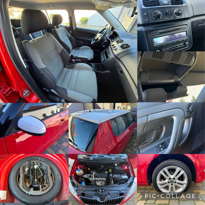 Skoda Fabia Sport-Edition • Euro5 • Import Germania • Km 100% •