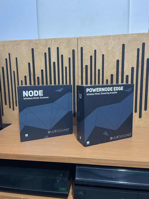 Dac / streamer bluesound node n130 si amplificator powernode edge