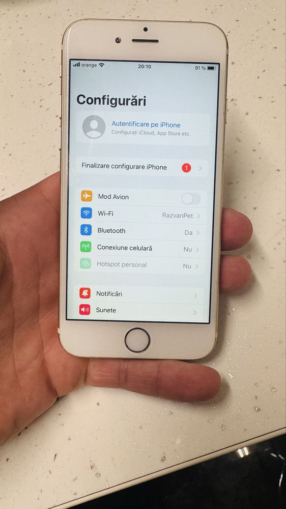 Iphone 6s gold liber