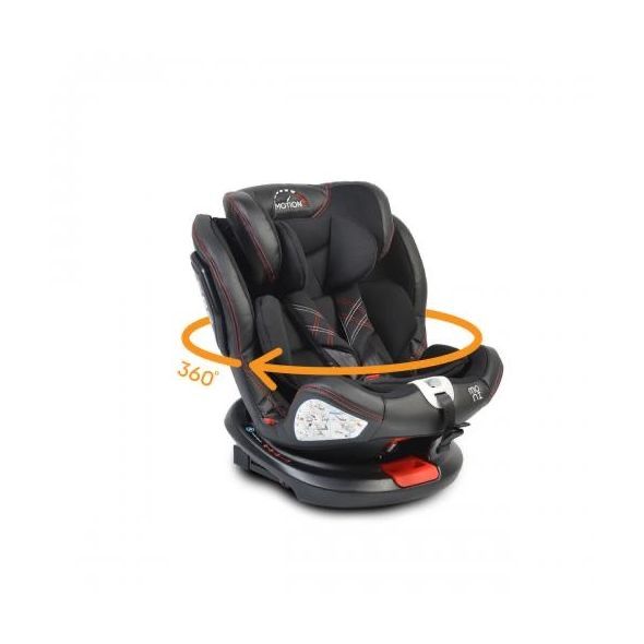 МОНИ Стол за кола 0-36 кг. MOTION ISOFIX 360° ЧЕРЕН