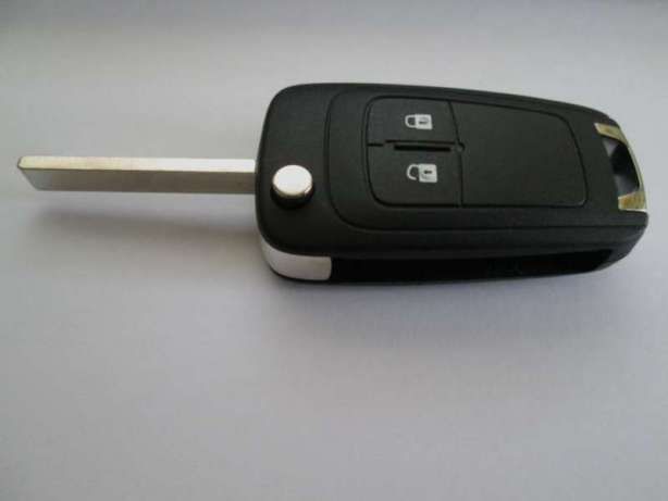 Автоключ сгъваем с 2 бутона за Opel комплект (Astra J/Zafira C)!