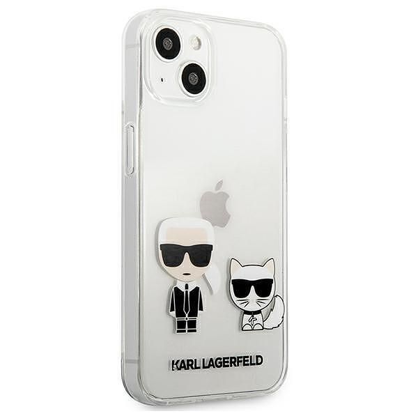 Karl lagerfeld hardcase transparent karl & choupette - лицензиран кейс