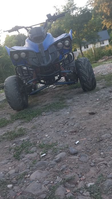 Vînd atv 125cc 3+1 merge foarte bine sau schimb cu cros 125cc