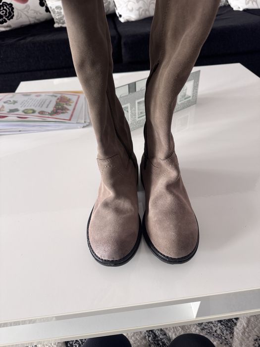 Cizme geox piele imblanite