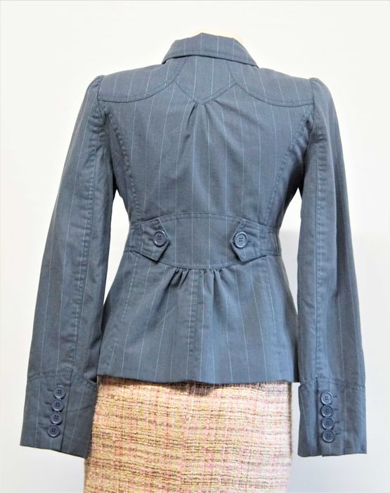 Jacheta Marc Jacobs albastra cu dungi marimea 2