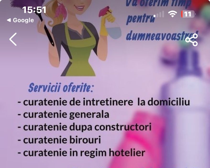 servicii curatenie