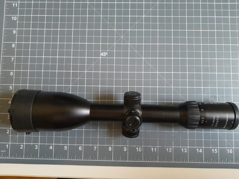 Vand luneta Schmidt&Bender Zenith 2,5-10x56