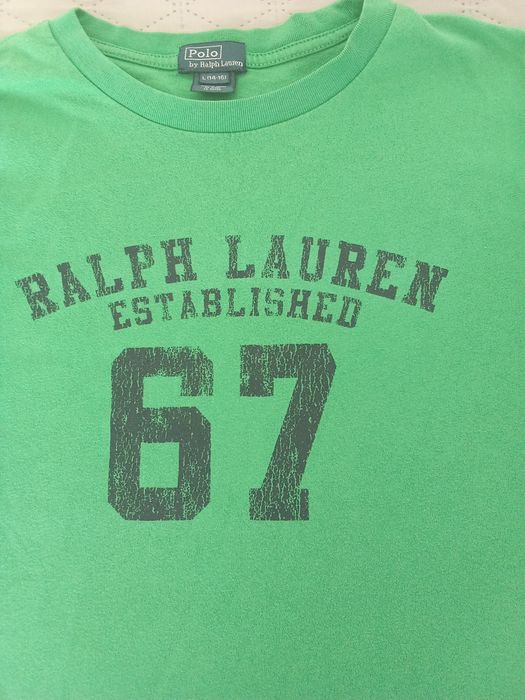 Детска оригинална тениска на RALPH LAUREN,, размер 158-164см