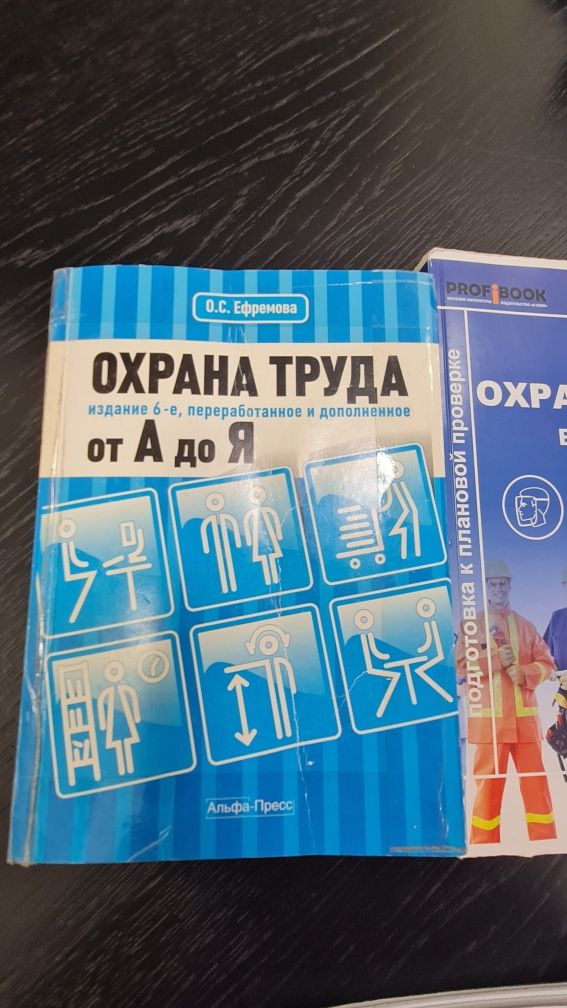 Профессиональные книги ро Охране труда