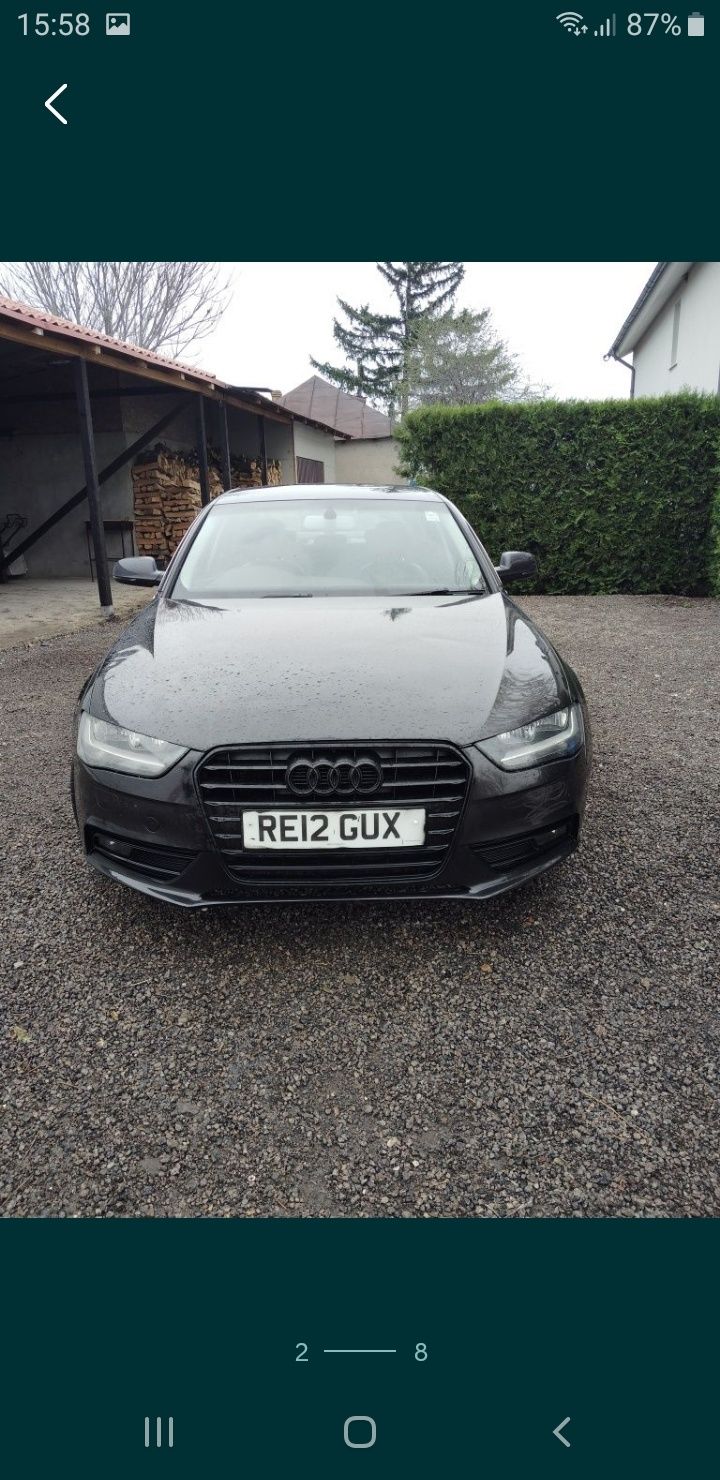 Față completa bot audi a4 b8.5 facelift 2012