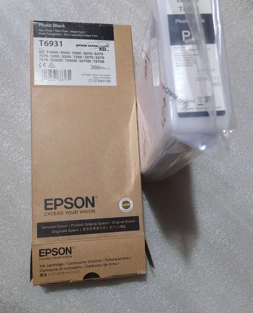 Epson Plotter uchun 350ml 700 ml lik orginal kardrijlar. Optom narxda.