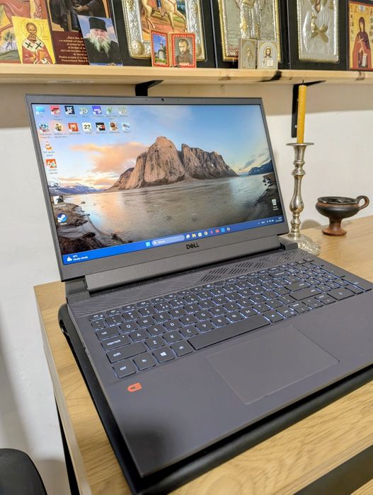 Laptop Gaming Dell G15 RTX 3050Ti, i5, 16GB RAM, 1TB SSD, Baterie 100%