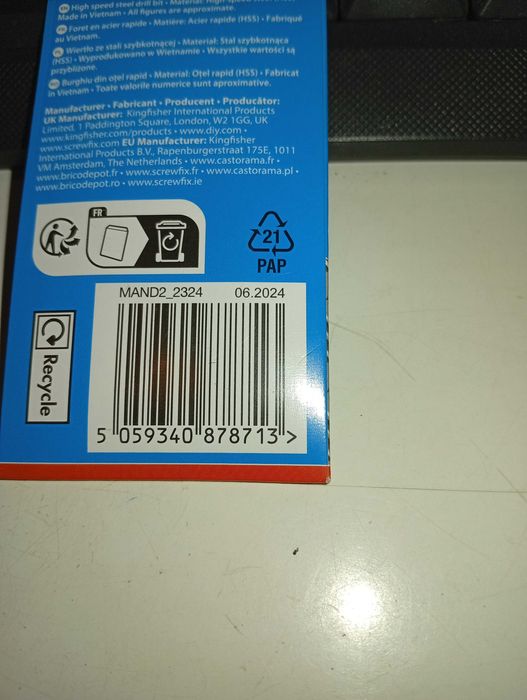 Set 3 burghie in trepte HSS KWB Germany 4-12mm , 4-30mm , 6mm