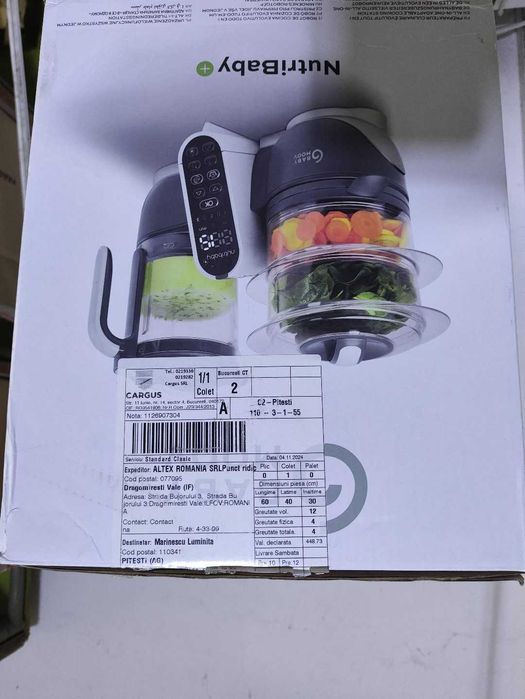 Robot multifunctionaln 5 in 1 Babymoov Nutribaby Plus