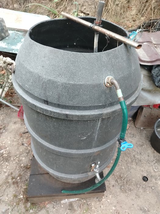 Vând cazan Țuică inox 40 litri butoi răcire 200litri