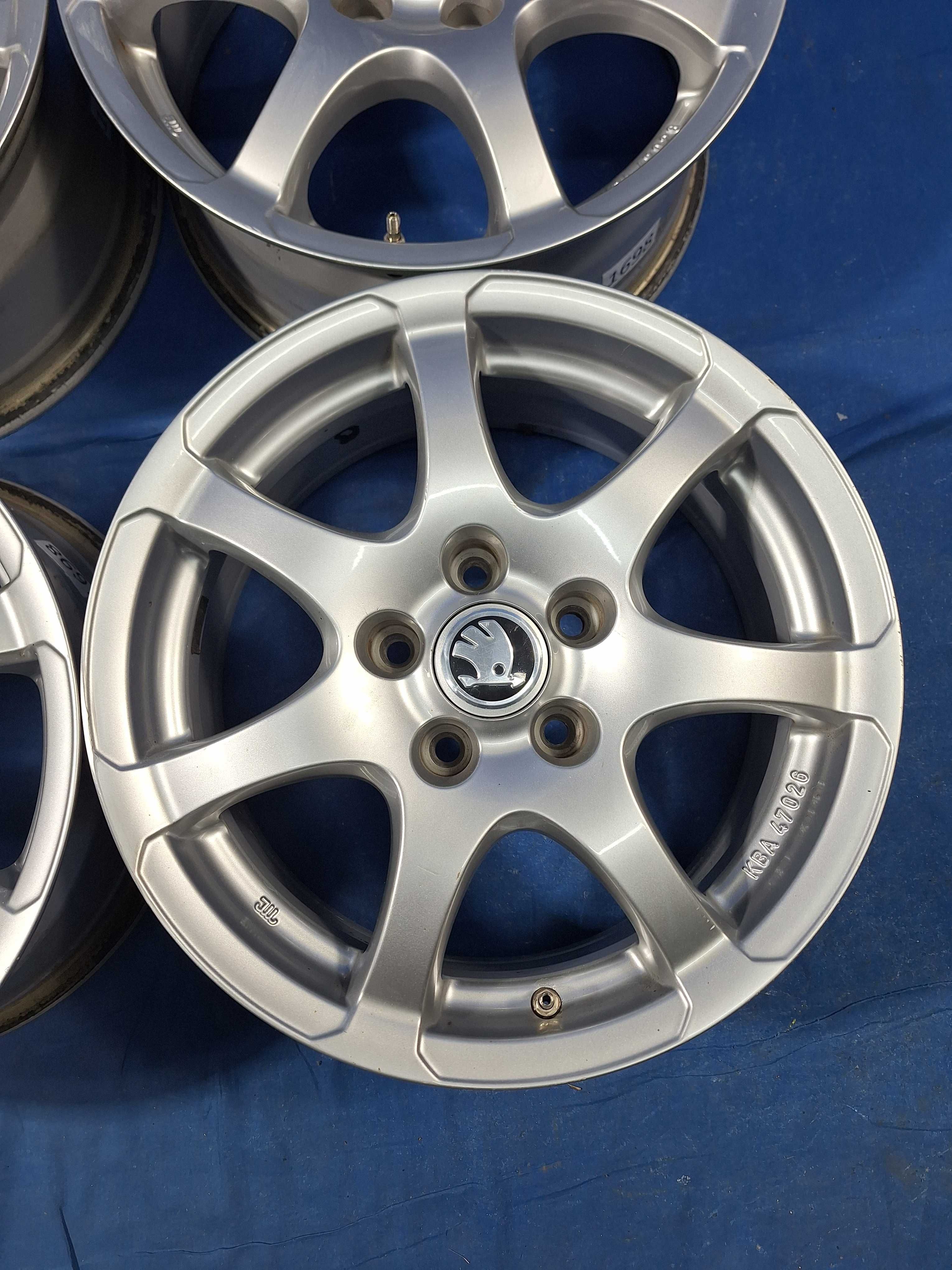 Jante Aliaj 5x112 16'' Skoda Octavia Karoq Superb Yeti 7J ET 36 !