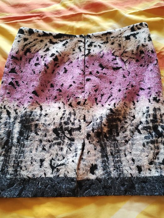 Fustă groasă în degrade