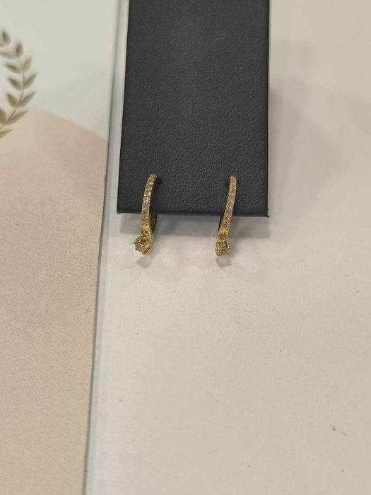 Cercei aur 14k 1,20g (b.44384 AG24) - Garantie 2 ani!