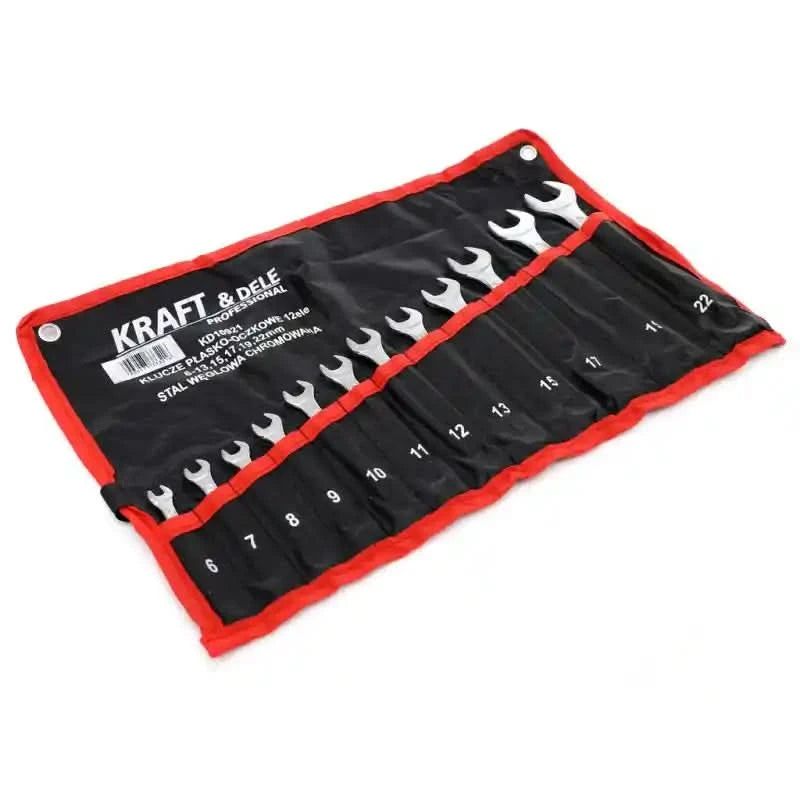 Set de chei combinate, 12 piese 6-22 mm , Kraft&Dele KD10921