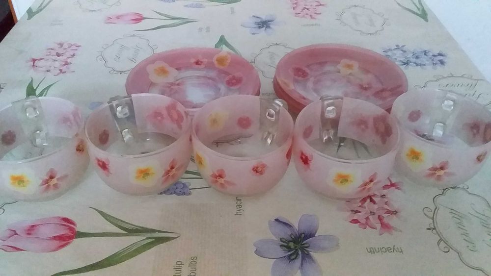 Чайный сервиз из прочного стекла