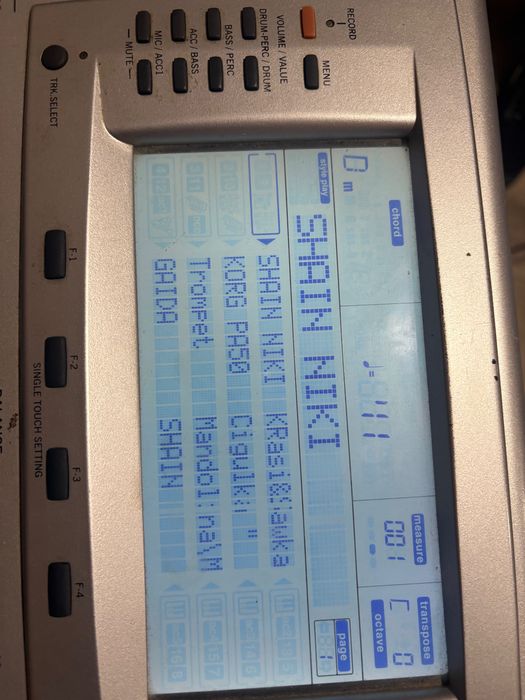 KORG PA80 в добро състояние много зареден