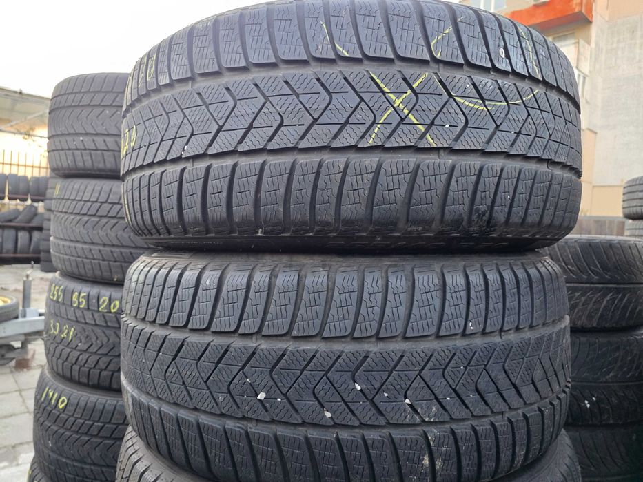 2бр Зимни гуми 255 40 20 - Pirelli - Tesla - DOT 2022