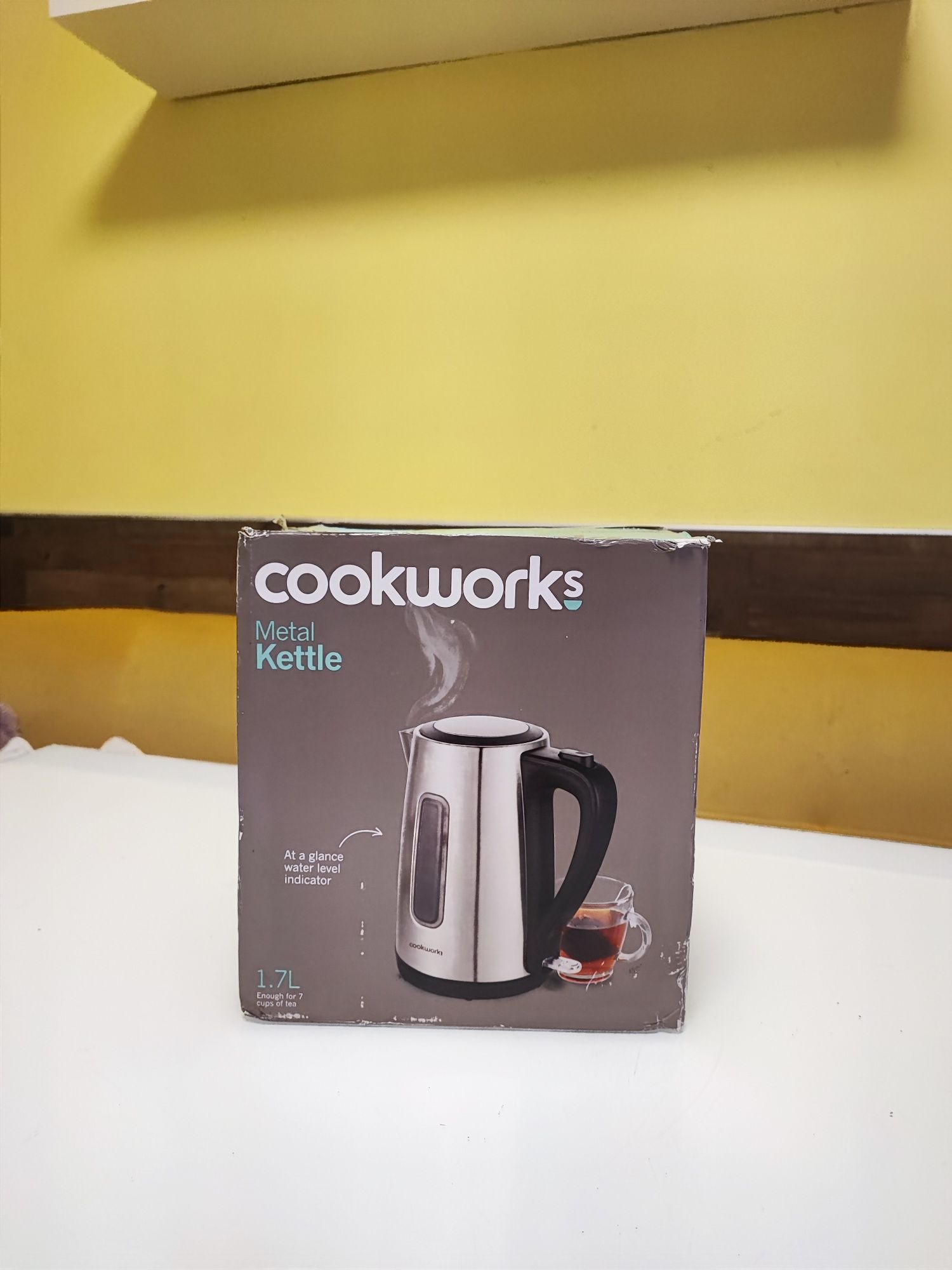 Кана за топлене на вода COOKWORKS нова