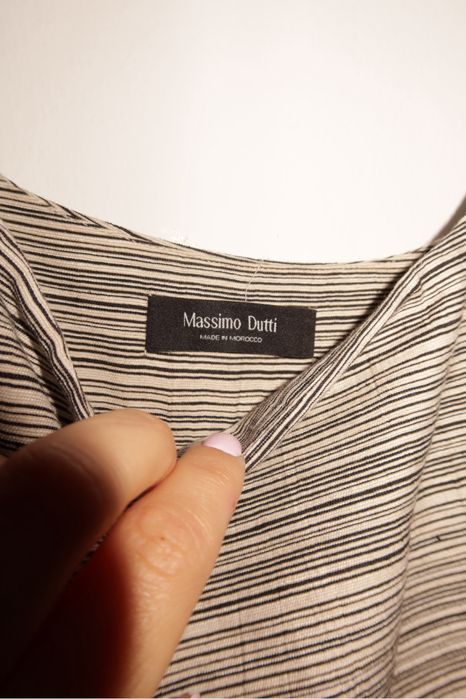 Rochie bumbac Massimo Dutti