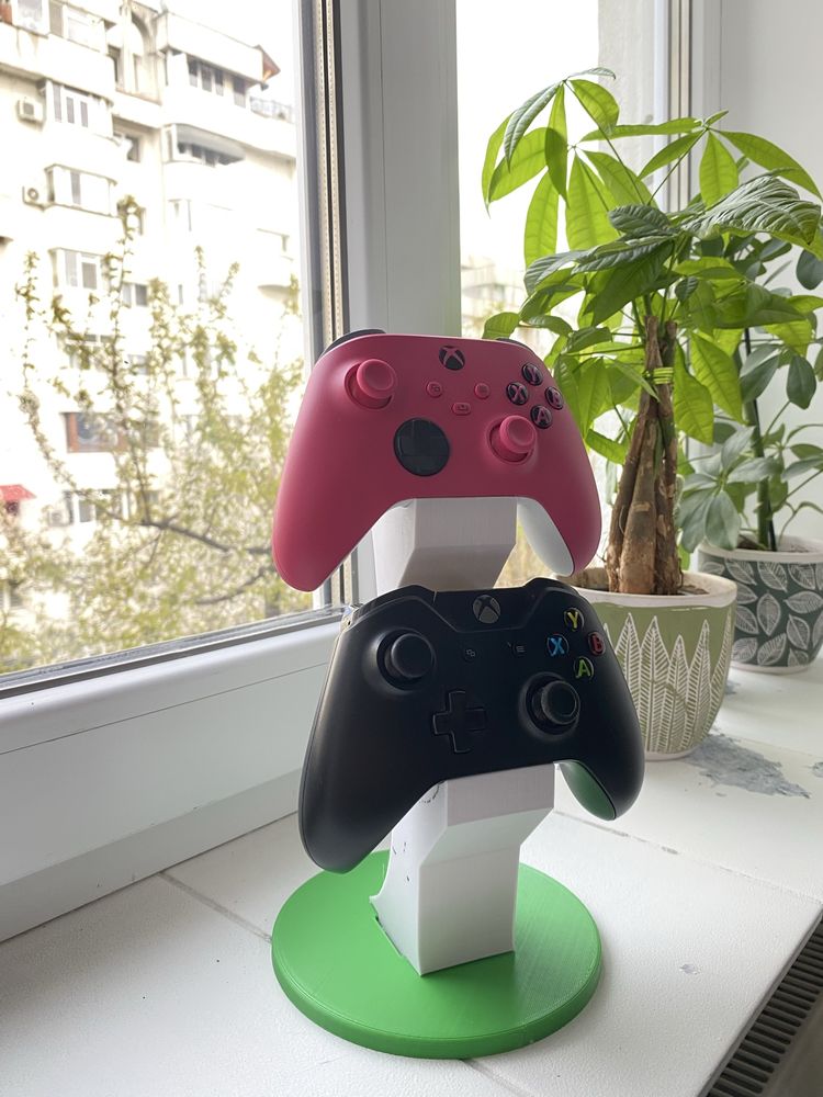 Suport manete xbox + casti