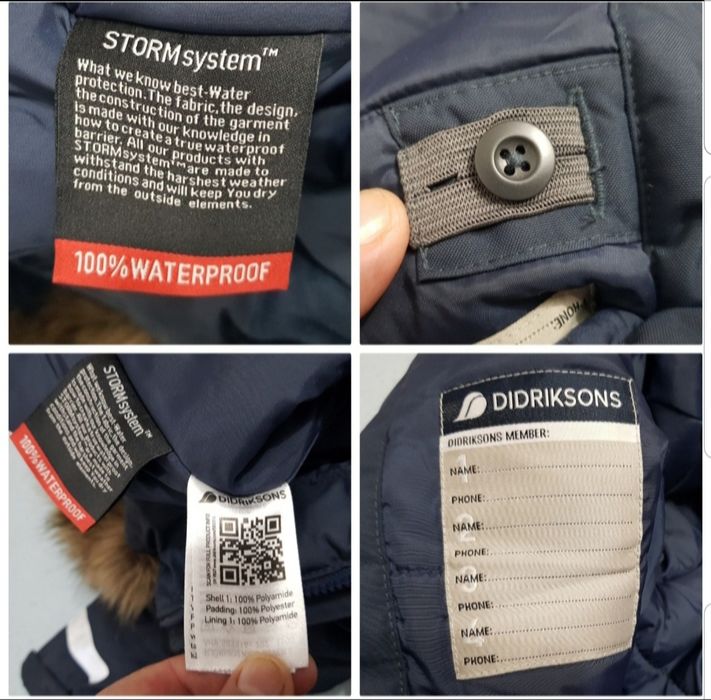 Salopeta iarnă Didriksons, combinezon 100% Waterproof Overall unisex